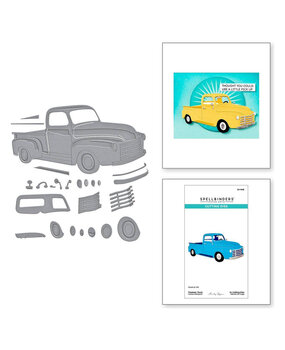 Spellbinders Classic Road Legends Timeless Truck Dies (S4-1446)