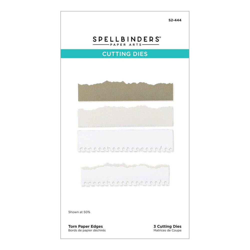 Spellbinders Take Note Torn Paper Dies (S2-444)