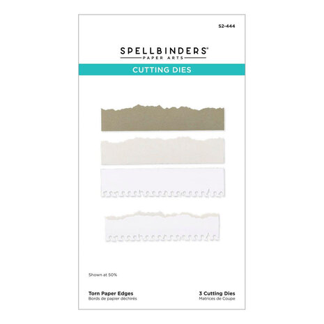 Spellbinders Take Note Torn Paper Dies (S2-444)