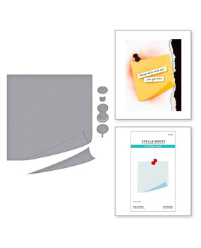 Spellbinders Take Note Push Pin Notes Dies (S3-550)
