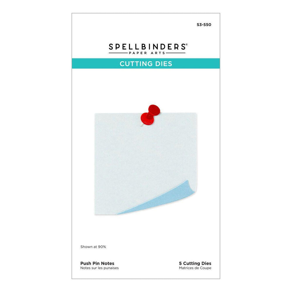 Spellbinders Take Note Push Pin Notes Dies (S3-550)