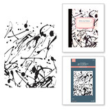 Spellbinders Take Note Memo Splatter Press Plate (BP-302)