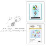 Spellbinders House-Mouse Designs Up Up and Away Cling Rubber Stamp (RSC-055)