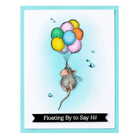 Spellbinders House-Mouse Designs Up Up and Away Cling Rubber Stamp (RSC-055) Spellbinders House-Mouse Designs Up Up and Away Cling Rubber Stamp (RSC-055)