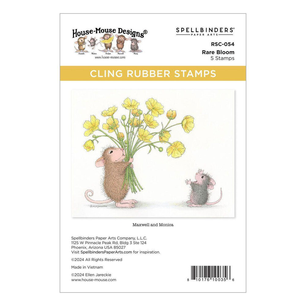 Spellbinders House-Mouse Designs Rare Bloom Collector Bundle (BD-0921) Spellbinders House-Mouse Designs Rare Bloom Collector Bundle (BD-0921)