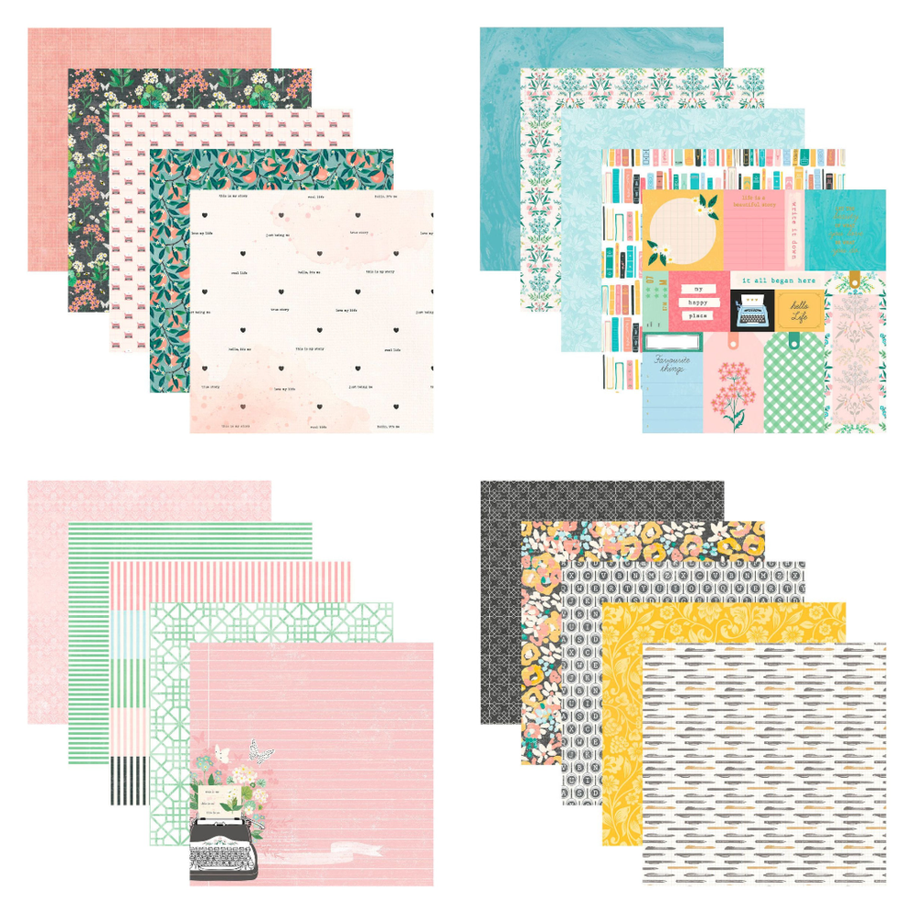 Spellbinders Hello It's Me! 6x6 Inch Paper Pad (168832)