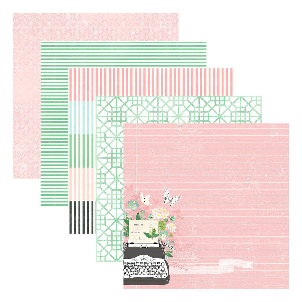 Spellbinders Hello It's Me! 6x6 Inch Paper Pad (168832)