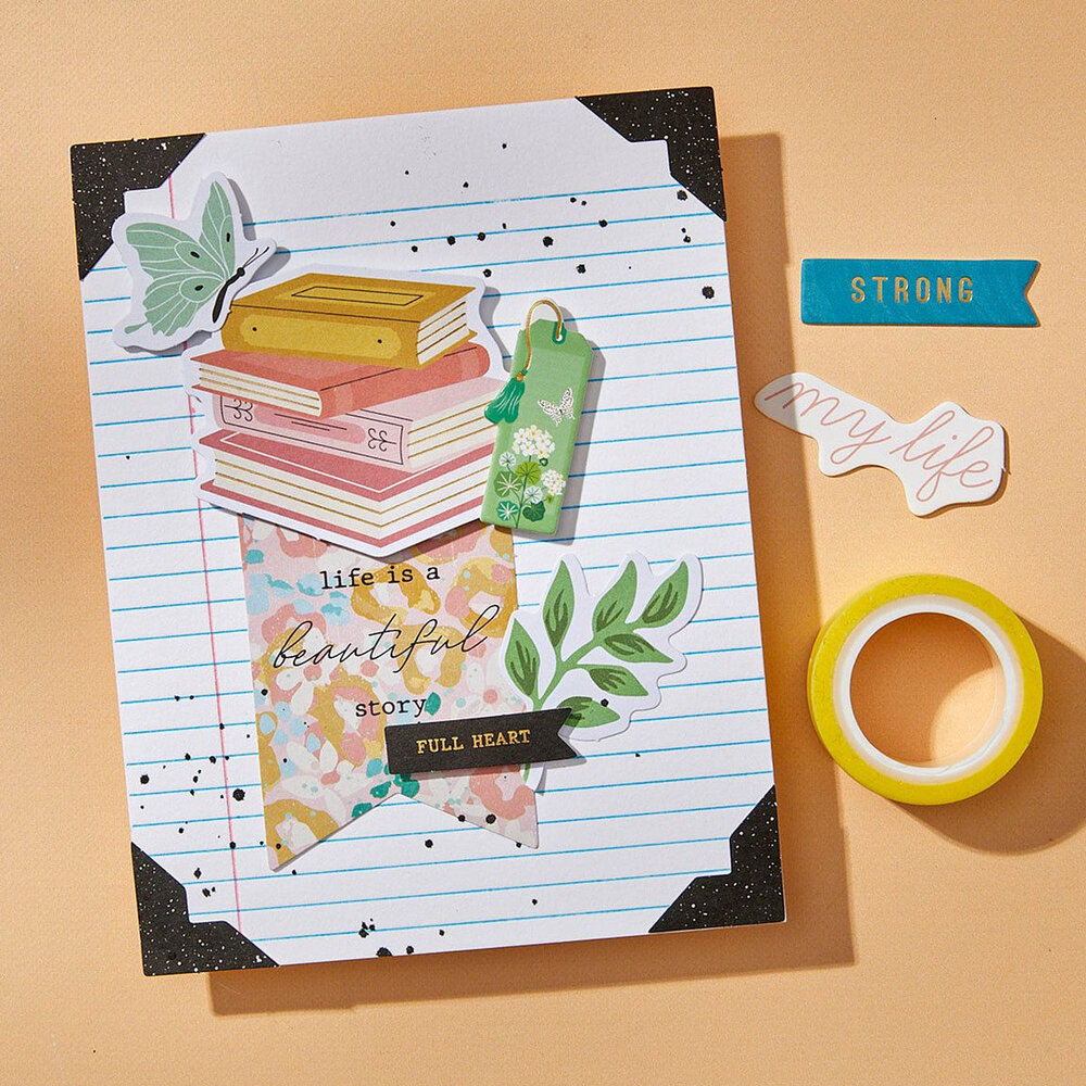 Spellbinders Hello It's Me! Diecut Ephemera (168834)