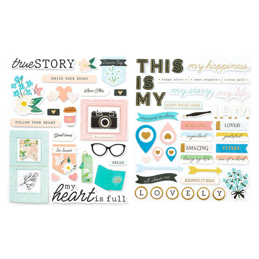 Spellbinders Hello It's Me! Embellishment Bundle (RBD-010)