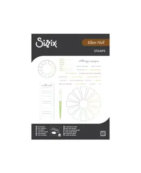 Sizzix Eileen Hull Clear Stamps Swatch Cards (666881)