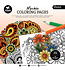 Essentials Coloring Pages 8x8 Inch Mandala (SL-ES-CPP283) Essentials Coloring Pages 8x8 Inch Mandala (SL-ES-CPP283)