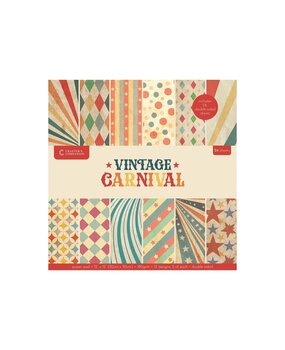 Crafter's Companion Vintage Carnival 12x12 Inch Paper Pad (VC-PAD12) Crafter's Companion Vintage Carnival 12x12 Inch Paper Pad (VC-PAD12)