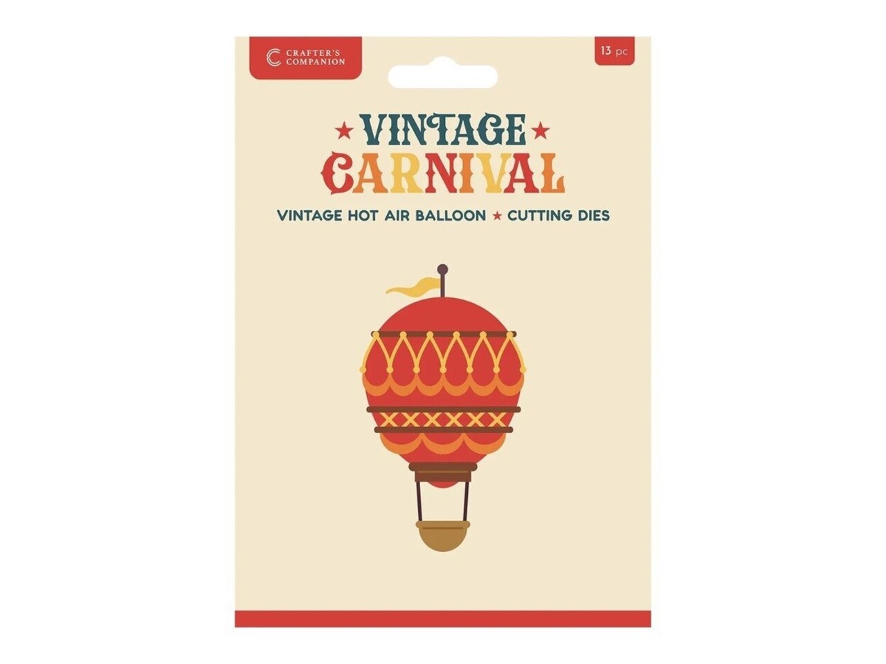 Crafter's Companion Vintage Carnival Dies Hot Air Balloon (VC-MD-VHAB) Crafter's Companion Vintage Carnival Dies Hot Air Balloon (VC-MD-VHAB)