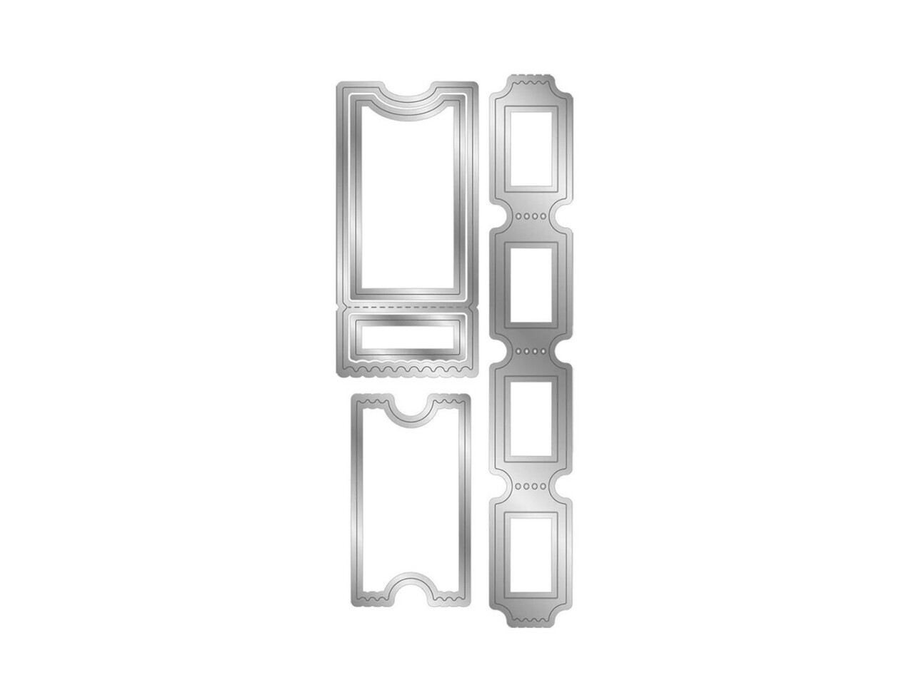 Crafter's Companion Vintage Carnival Stamp & Die Ticket Fun (VC-STD-TIFU) Crafter's Companion Vintage Carnival Stamp & Die Ticket Fun (VC-STD-TIFU)