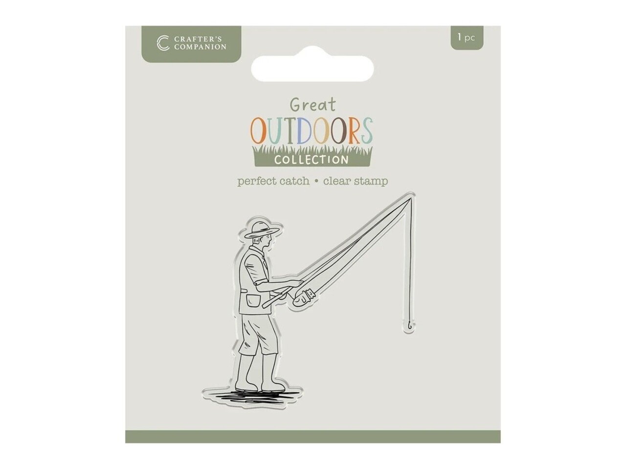 Crafter's Companion The Great Outdoors Clear Stamps Perfect Catch (CC-TGO-CA-ST-PECA) Crafter's Companion The Great Outdoors Clear Stamps Perfect Catch (CC-TGO-CA-ST-PECA)