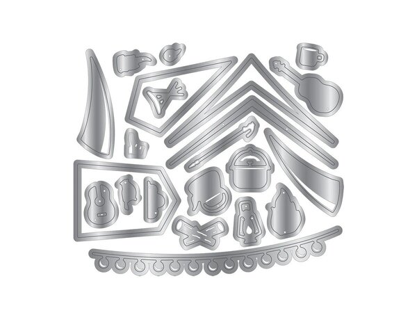 Crafter's Companion The Great Outdoors Dies Around the Campfire (CC-TGO-MD-ATCA) Crafter's Companion The Great Outdoors Dies Around the Campfire (CC-TGO-MD-ATCA)