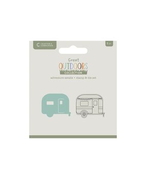 Crafter's Companion The Great Outdoors Stamp & Die Adventure Awaits (CC-TGO-STD-ADAW) Crafter's Companion The Great Outdoors Stamp & Die Adventure Awaits (CC-TGO-STD-ADAW)