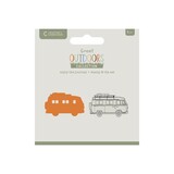 Crafter's Companion The Great Outdoors Stamp & Die Enjoy the Journey (CC-TGO-STD-ENTJ)