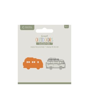 Crafter's Companion The Great Outdoors Stamp & Die Enjoy the Journey (CC-TGO-STD-ENTJ) Crafter's Companion The Great Outdoors Stamp & Die Enjoy the Journey (CC-TGO-STD-ENTJ)