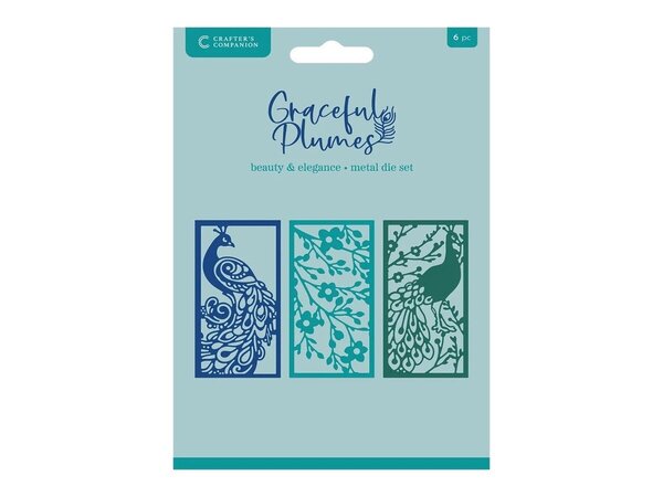 Crafter's Companion Graceful Plumes Dies Beauty & Elegance (GP-MD-CAD-BUEL) Crafter's Companion Graceful Plumes Dies Beauty & Elegance (GP-MD-CAD-BUEL)