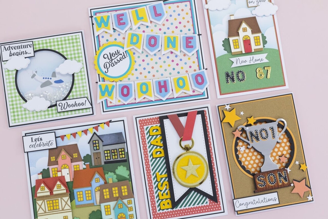 Crafter's Companion Celebrate Good Times 6x6 Inch Paper Pad (CC-CGT-PAD6) Crafter's Companion Celebrate Good Times 6x6 Inch Paper Pad (CC-CGT-PAD6)