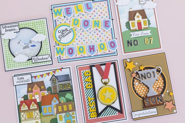 Crafter's Companion Celebrate Good Times 6x6 Inch Paper Pad (CC-CGT-PAD6) Crafter's Companion Celebrate Good Times 6x6 Inch Paper Pad (CC-CGT-PAD6)