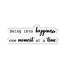 Crafter's Companion Swing Into Happiness Metal Die Stamp & Stencil Set (CC-MD-STEN-SWHA) Crafter's Companion Swing Into Happiness Metal Die Stamp & Stencil Set (CC-MD-STEN-SWHA)