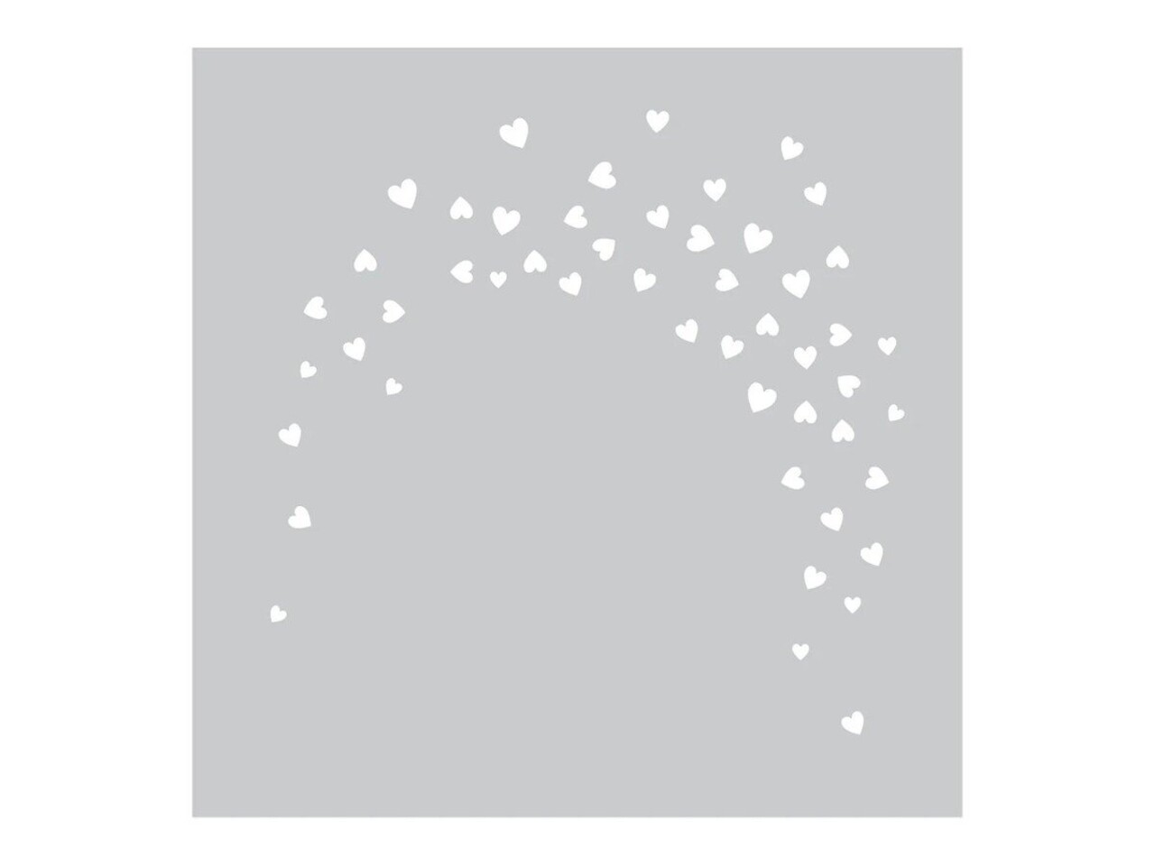 Crafter's Companion Showered In Love Metal Die Stamp & Stencil Set (CC-MD-STEN-SHLO)