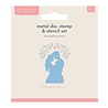 Crafter's Companion Cherished Moments Metal Die Stamp & Stencil Set (CC-MD-STEN-CHMO) Crafter's Companion Cherished Moments Metal Die Stamp & Stencil Set (CC-MD-STEN-CHMO)