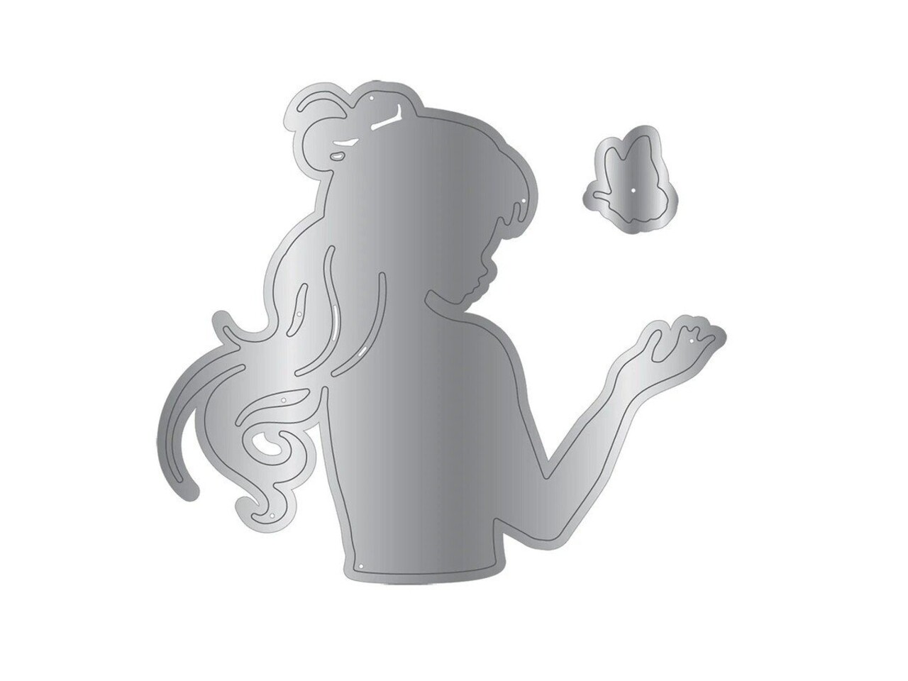 Crafter's Companion Butterfly Kisses Metal Die Stamp & Stencil Set (CC-MD-STEN-BUKI) Crafter's Companion Butterfly Kisses Metal Die Stamp & Stencil Set (CC-MD-STEN-BUKI)