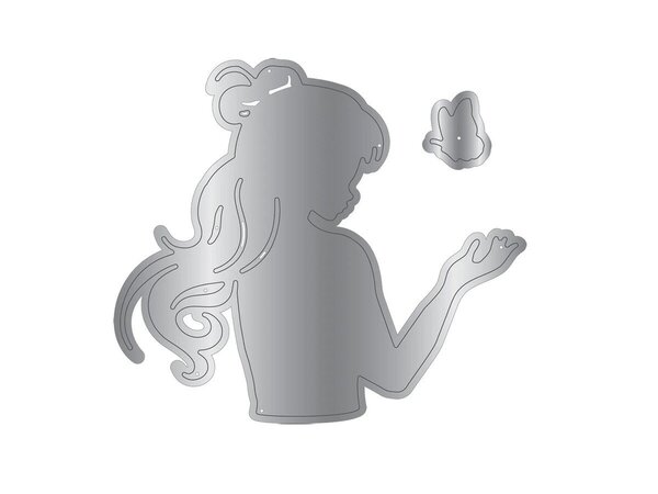 Crafter's Companion Butterfly Kisses Metal Die Stamp & Stencil Set (CC-MD-STEN-BUKI) Crafter's Companion Butterfly Kisses Metal Die Stamp & Stencil Set (CC-MD-STEN-BUKI)