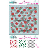 Carlijn Design Stencils Buddies Backgrounds School (3pcs) (CDSC-0040)