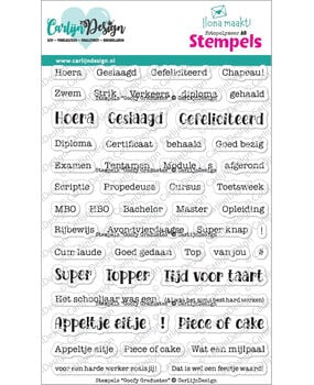 Carlijn Design Stempels Goofy Graduates (CDST-0142)