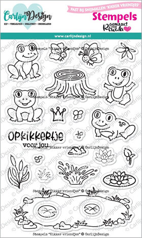 Carlijn Design Stempels Kikker Vriendjes (CDST-0144) Carlijn Design Stempels Kikker Vriendjes (CDST-0144)