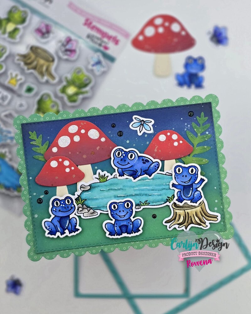 Carlijn Design Stempels Kikker Vriendjes (CDST-0144) Carlijn Design Stempels Kikker Vriendjes (CDST-0144)