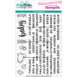 Carlijn Design Stempels Onderteksten Baby (CDST-0145)