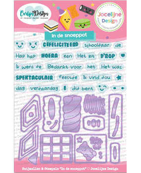 Carlijn Design Snijmallen & Stempels In de Snoeppot (CDJD-0058)