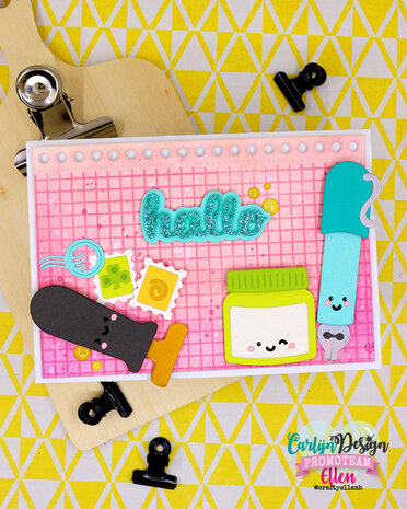 Carlijn Design Snijmallen A6 Notitieblok (CDSN-0301) Carlijn Design Snijmallen A6 Notitieblok (CDSN-0301)