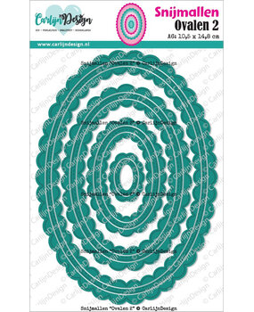 Carlijn Design Snijmallen Ovalen 2 (CDSN-0302) Carlijn Design Snijmallen Ovalen 2 (CDSN-0302)