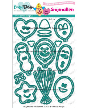 Carlijn Design Snijmallen Ballonnen Klein (CDSN-0305) Carlijn Design Snijmallen Ballonnen Klein (CDSN-0305)