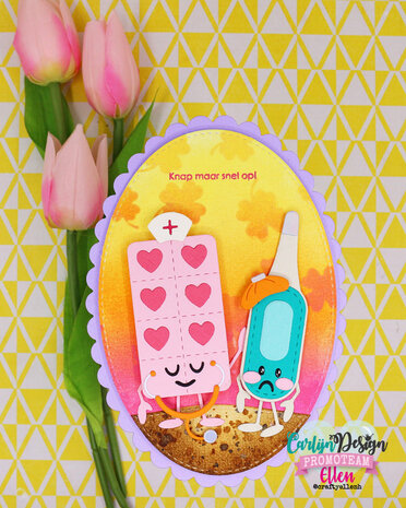 Carlijn Design Snijmallen Feel Better Friends (CDSN-0307) Carlijn Design Snijmallen Feel Better Friends (CDSN-0307)