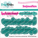 Carlijn Design Snijmallen Beterschap Opkikkertje (CDSN-0309)