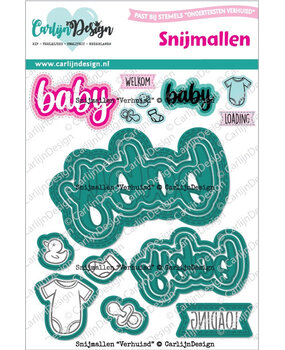 Carlijn Design Snijmallen Baby Baby (CDSN-0310) Carlijn Design Snijmallen Baby Baby (CDSN-0310)