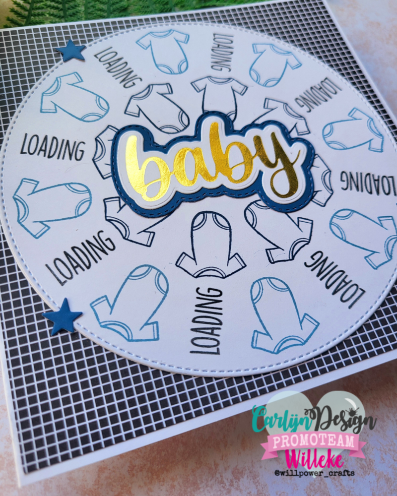 Carlijn Design Hot Foil Baby Baby (CDHF-0078) Carlijn Design Hot Foil Baby Baby (CDHF-0078)