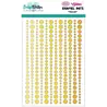 Carlijn Design Glitter Enamel Dots Yellow (CDED-0007) Carlijn Design Glitter Enamel Dots Yellow (CDED-0007)