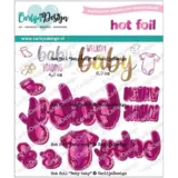 Carlijn Design Hot Foil Baby Baby (CDHF-0078)