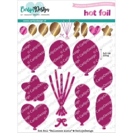 Carlijn Design Hot Foil Ballonnen Klein (CDHF-0076) Carlijn Design Hot Foil Ballonnen Klein (CDHF-0076)