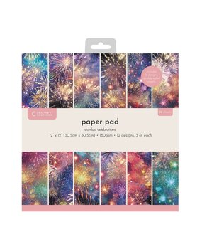 Crafter's Companion Stardust Celebrations 12x12 Inch Paper Pad (CC-STCE-PAD12) Crafter's Companion Stardust Celebrations 12x12 Inch Paper Pad (CC-STCE-PAD12)
