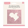 Crafter's Companion PRE-ORDER Radiant Rose 3D Embossing Folder, Metal Die and Stencil Set (CC-3DEF5.5-MD-STEN-RARO) Crafter's Companion PRE-ORDER Radiant Rose 3D Embossing Folder, Metal Die and Stencil Set (CC-3DEF5.5-MD-STEN-RARO)
