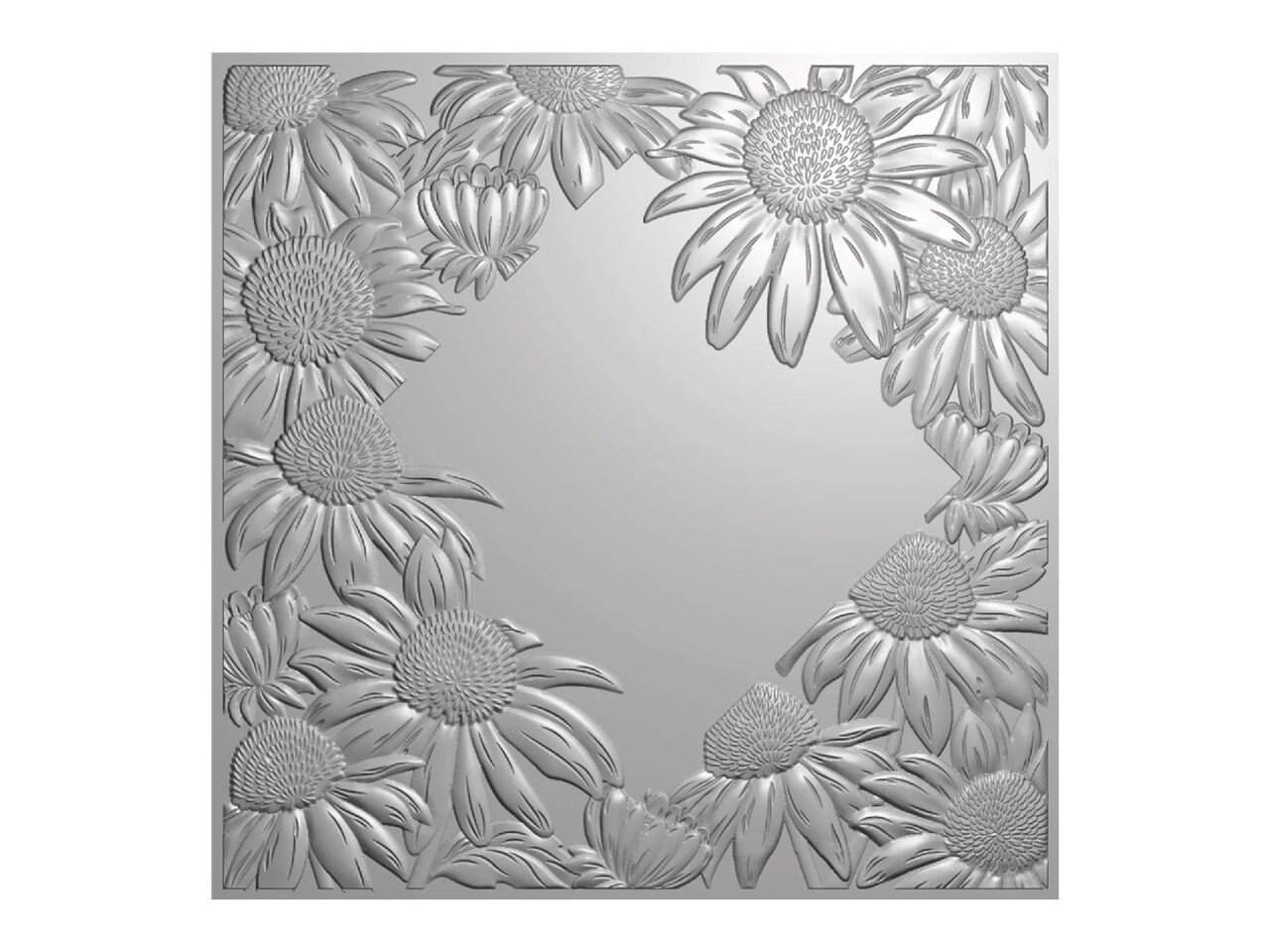 Crafter's Companion Ethereal Echinacea 3D Embossing Folder, Metal Die and Stencil Set (CC-3DEF5.5-MD-STEN-ETEC) Crafter's Companion Ethereal Echinacea 3D Embossing Folder, Metal Die and Stencil Set (CC-3DEF5.5-MD-STEN-ETEC)